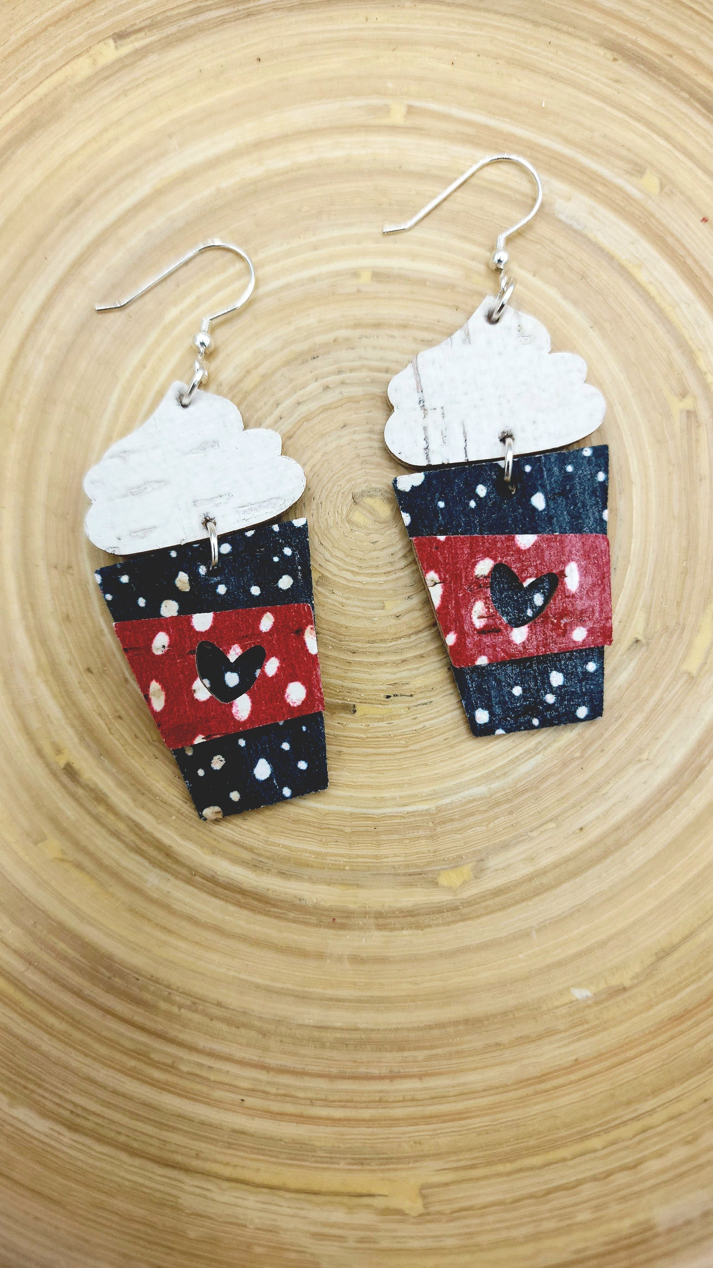 Christmas Cheer Latte Earrings
