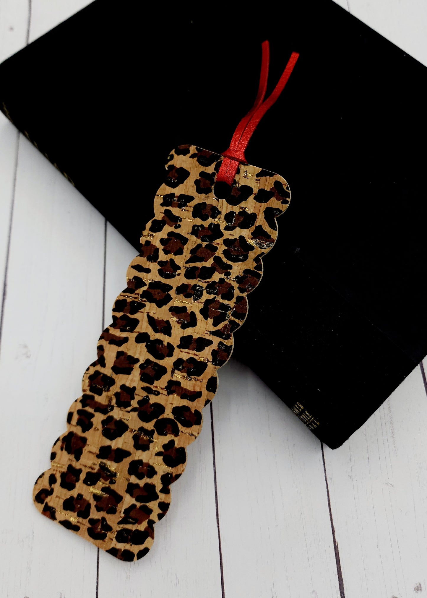 Leopard Cork Bookmark