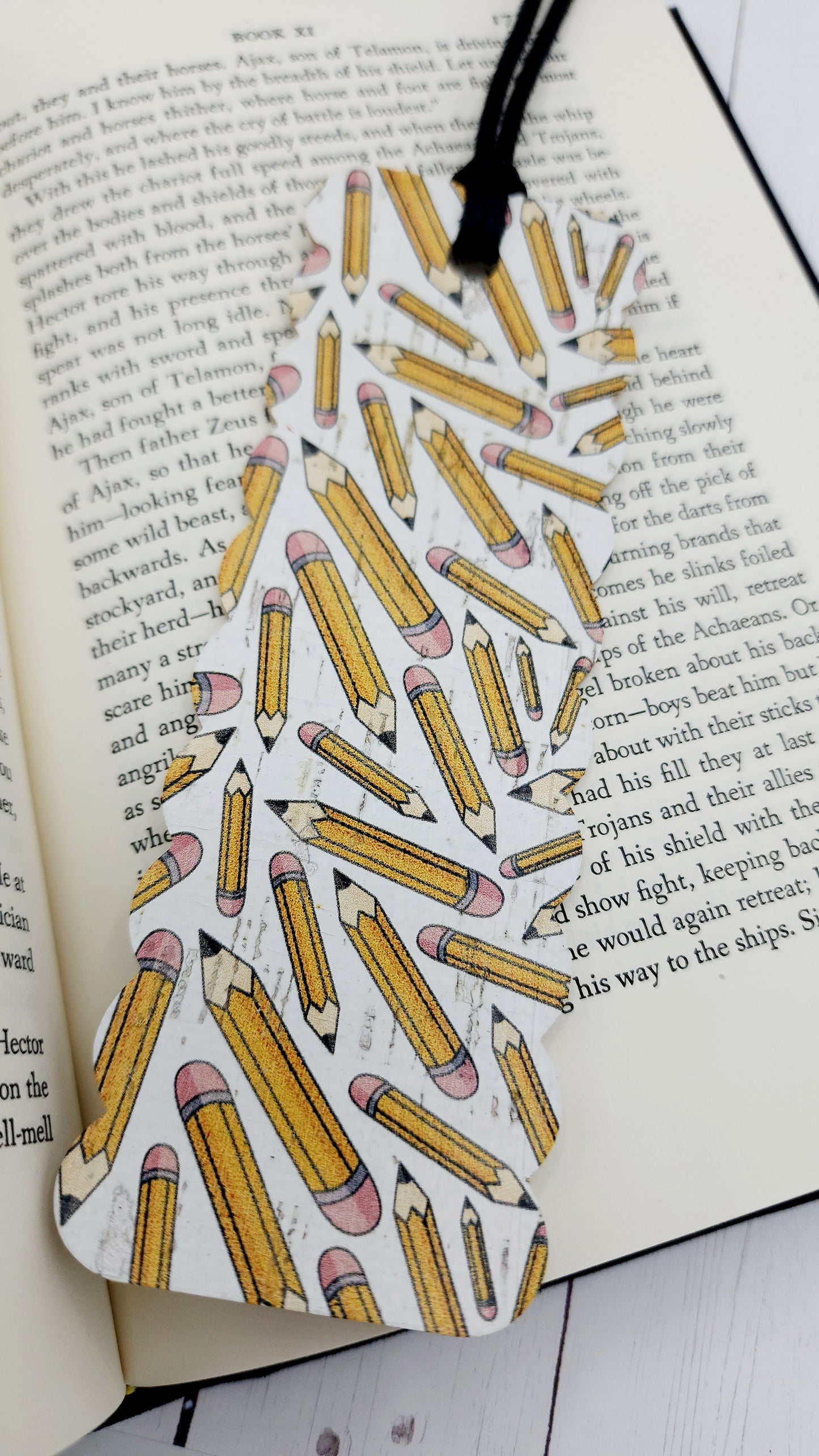 Pencil Cork Bookmark