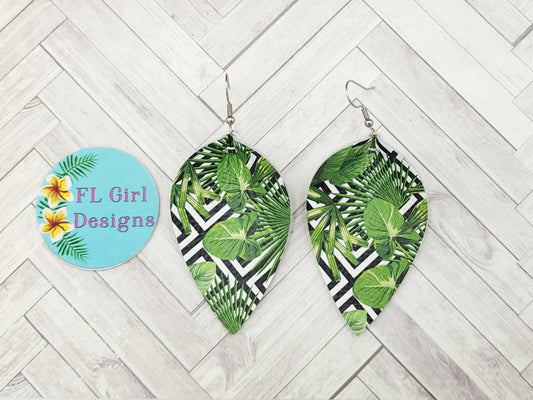 Geometric Palms Pinch (4 sizes available)