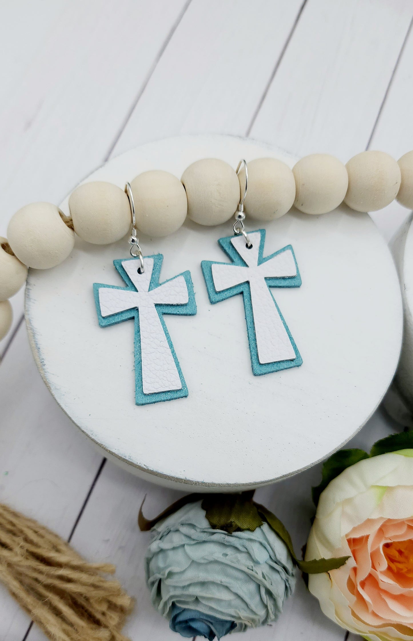 Pastel Cross Earring Collection
