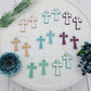Pastel Cross Earring Collection