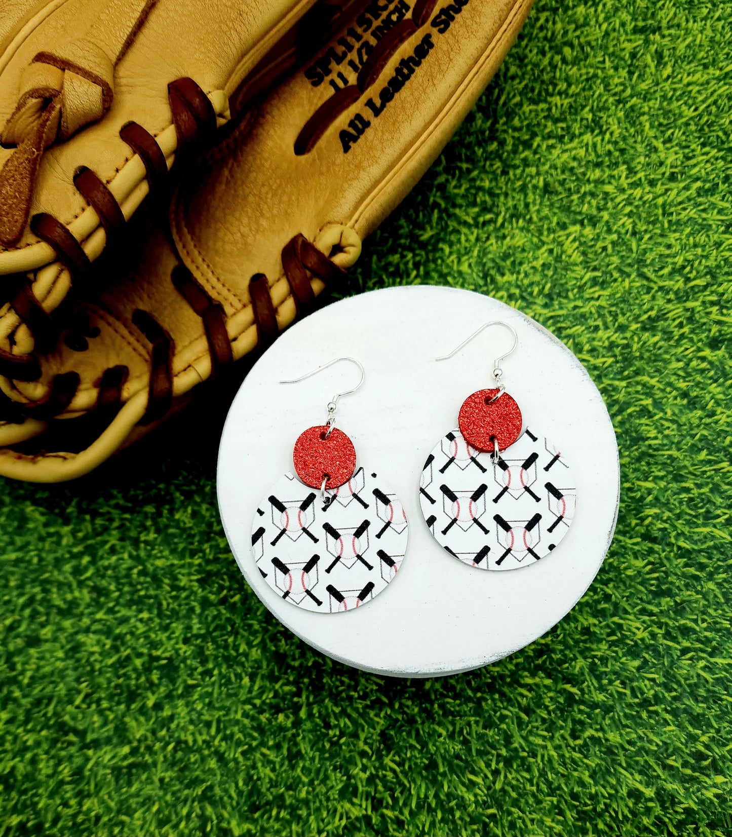 Baseball Jordan Earrings