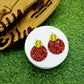 Glitter Softball Jordan Earrings