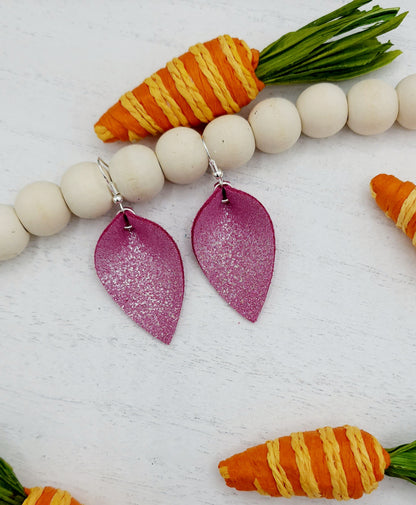 Raspberry Dazzle Pinch Earrings Collection